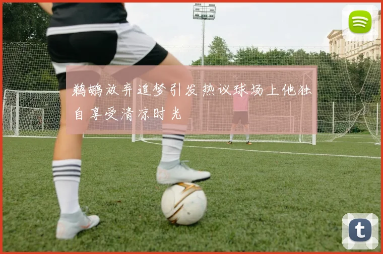 鹈鹕放弃追梦引发热议球场上他独自享受清凉时光